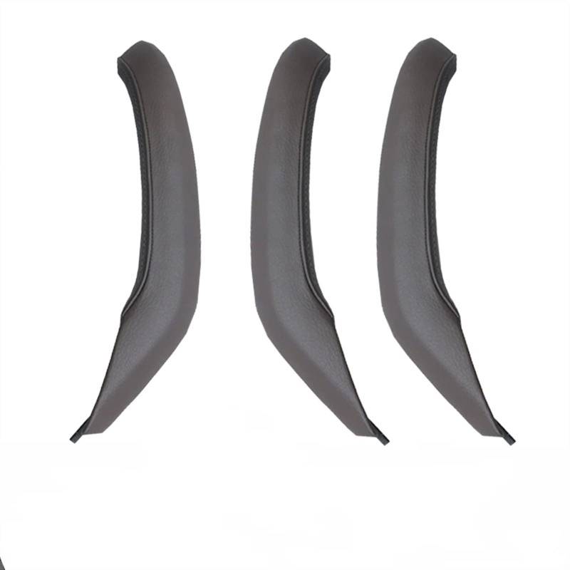 Clynex Auto-Innenraum Links rechts Beifahrertürgriff Haltegriff Lederbezug Verkleidung Ersatz, for, for X3 X4 F25 F26 2010–2016 Auto-Innentürgriff(Moka LHD 3PCS Set) von Clynex