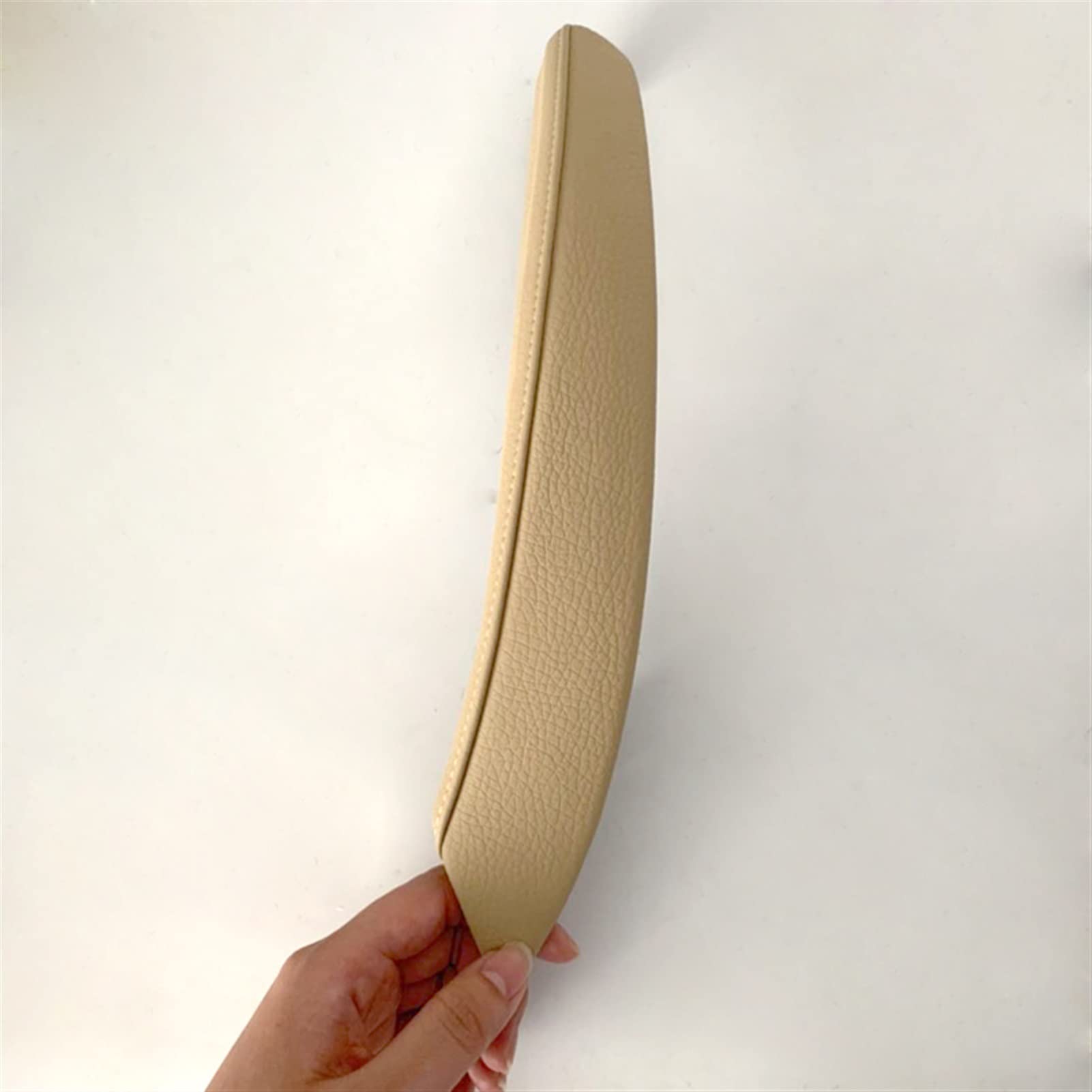 Clynex Auto Links rechts Innentür Armlehne Griff Innenverkleidung Pull Trim Cover Leder, for, for E70 E71 X5 X6, Beige Schwarz Auto-Innentürgriff(Beige Left) von Clynex