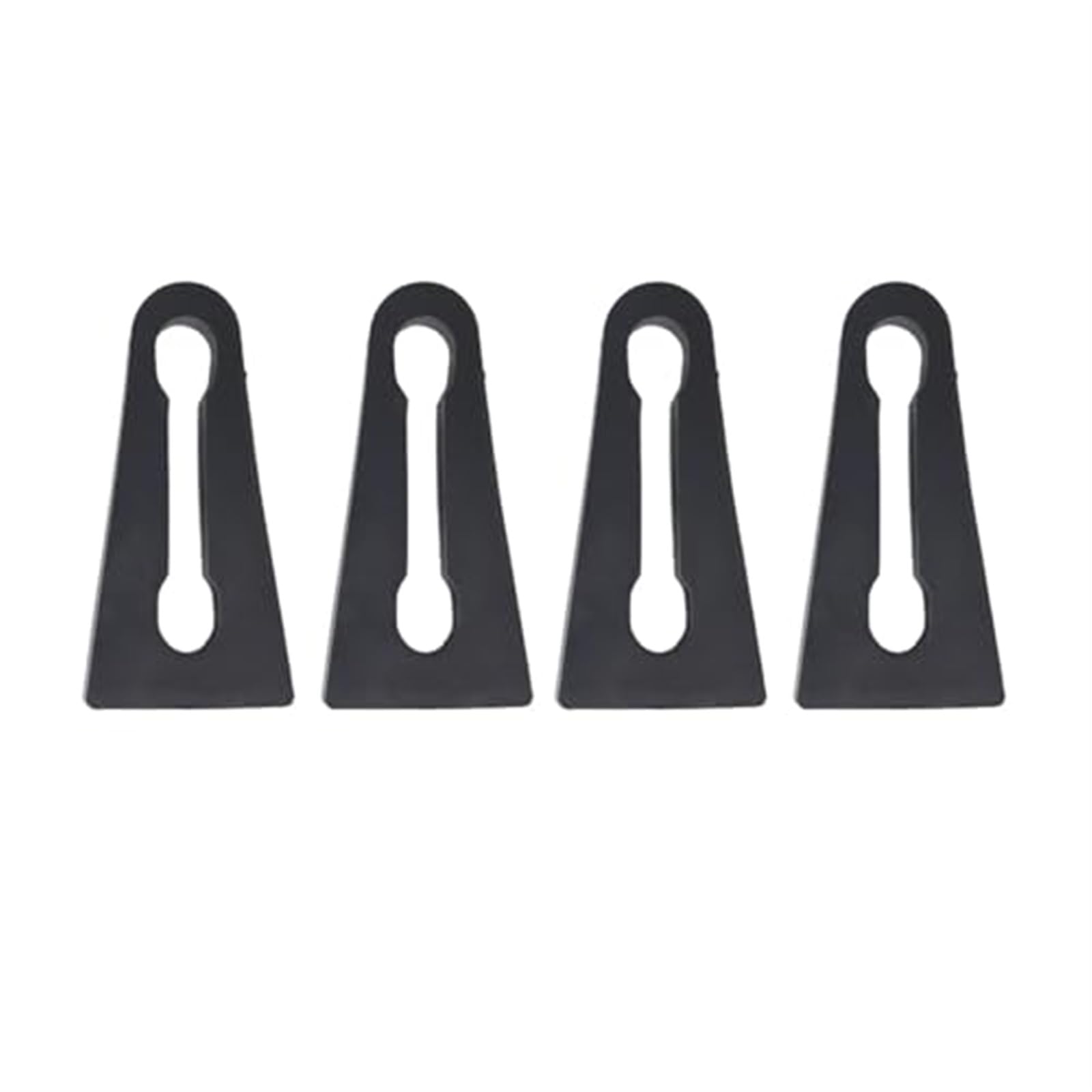 Clynex Auto-Schalldämpfer-Dämpfer, Türschloss-Puffer, Dämpfung, for Skoda, Yeti 5L 2009 2010 2011 2012 2013 2014 2015 2016 2017, Autotür-Stoßdämpfer Autotür-Stoßdämpfer(Black 4Pcs) von Clynex
