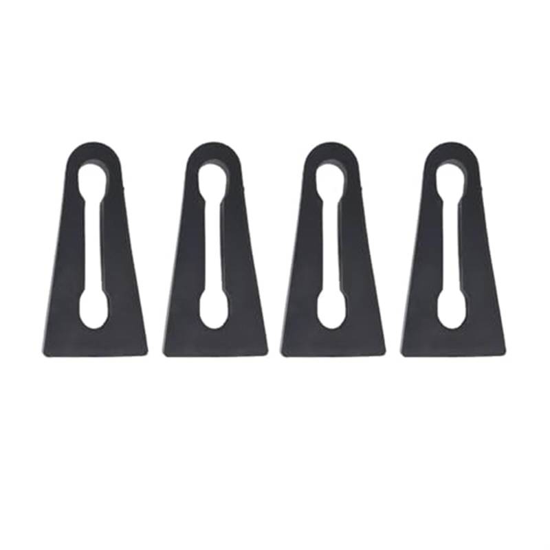 Clynex Auto-Schalldämpfer-Dämpfer, Türschloss-Puffer, Dämpfung, for Skoda, Yeti 5L 2009 2010 2011 2012 2013 2014 2015 2016 2017, Autotür-Stoßdämpfer Autotür-Stoßdämpfer(Black 4Pcs) von Clynex