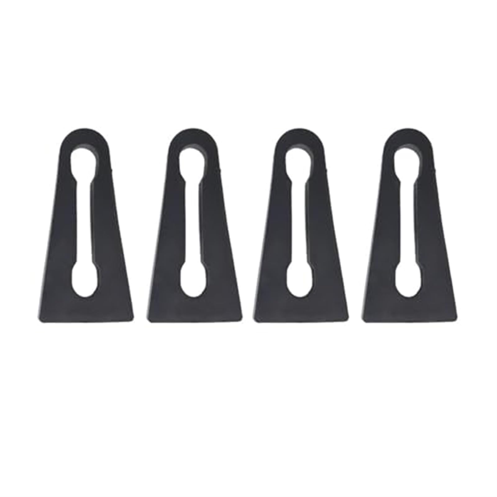 Clynex Auto-Schalldämpfer-Dämpfer, Türschloss-Puffer, Dämpfung, for VW, for Touran, 1T 2003 2004 2005 2006 2007 2008 2009 2010–2015, Autotür-Stoßdämpfer Autotür-Stoßdämpfer(Black 4Pcs) von Clynex