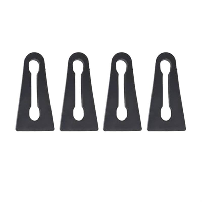 Clynex Auto-Schalldämpfer-Dämpfer, Türschloss-Puffer, Dämpfung, for VW, for Touran, 1T 2003 2004 2005 2006 2007 2008 2009 2010–2015, Autotür-Stoßdämpfer Autotür-Stoßdämpfer(Black 4Pcs) von Clynex