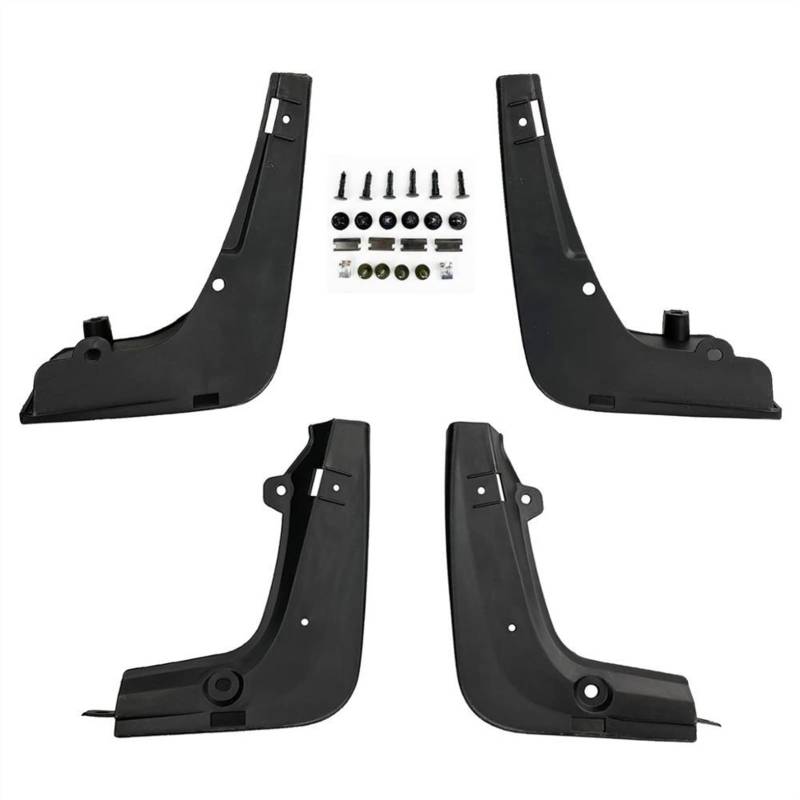 Clynex Auto-Schmutzfänger, Schmutzfänger, Spritzschutz, Kotflügel, Kotflügel vorn und hinten, for Tesla, Modell S 2012-2019 2013 2014 2015 2016 2017 Auto-Schmutzfänger von Clynex