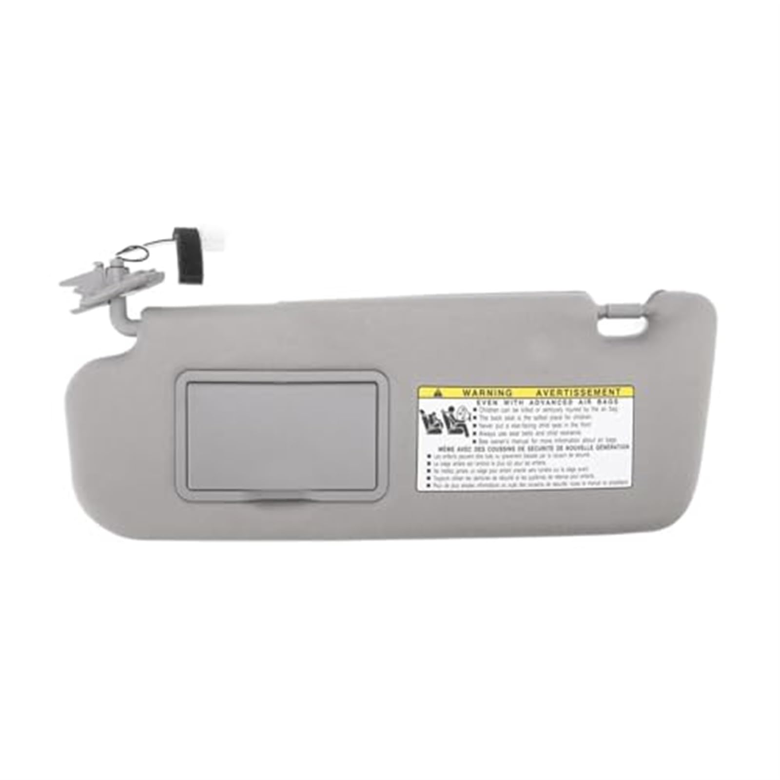 Clynex Auto-Seiten-Sonnenblende, Sonnenblende mit Spiegel, Sonnenblende, grau, UV-blockierend, 852013k010qd, Ersatz, for Hyundai, for Sonata 2006–2008 Auto-Sonnenblende(Grey Left) von Clynex