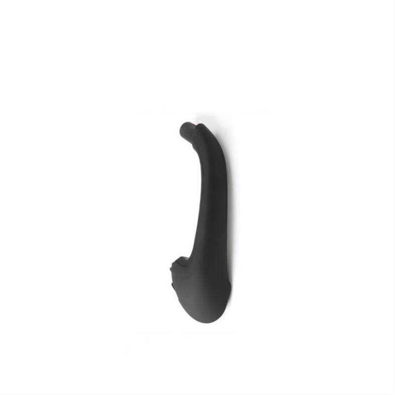 Clynex Auto Vorne Hinten Innen Tür Pull Träger Abdeckungen Griffe Trim, for Mercedes-Benz, for W203 C-Klasse 2038101551 Auto-Innentürgriff(Black Right Front) von Clynex