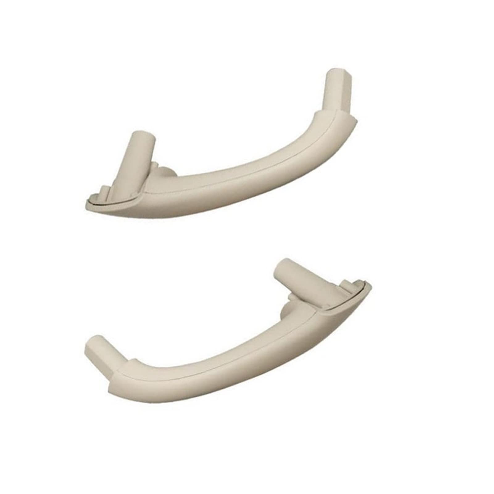 Clynex Auto Vorne Links/Rechts Innen Tür Pull Träger Abdeckungen Griffe Trim, for Mercedes-Benz, for W203 C-Klasse 2038101551 Auto-Innentürgriff(Beige Set) von Clynex