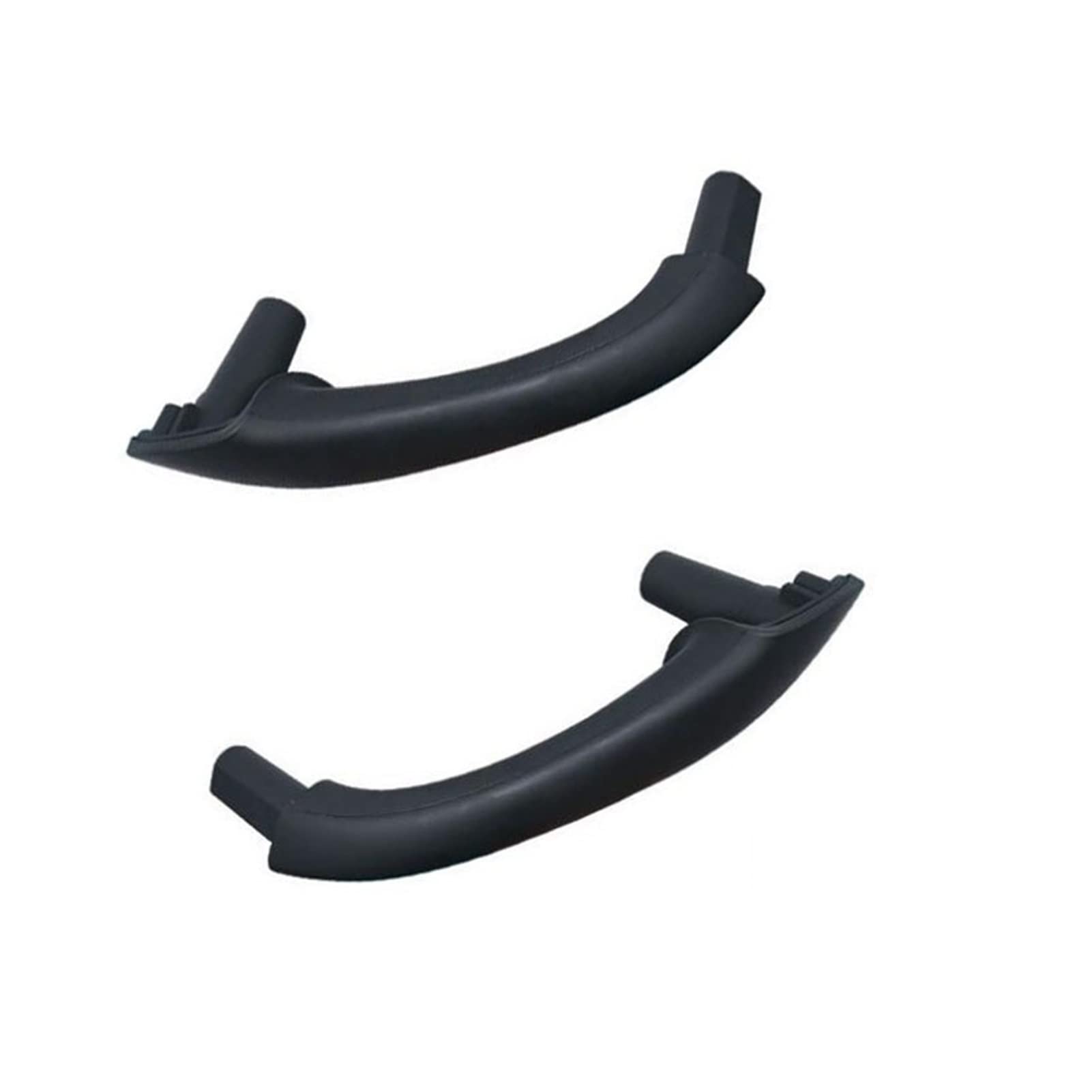 Clynex Auto Vorne Links/Rechts Innen Tür Pull Träger Abdeckungen Griffe Trim, for Mercedes-Benz, for W203 C-Klasse 2038101551 Auto-Innentürgriff(Black Set) von Clynex
