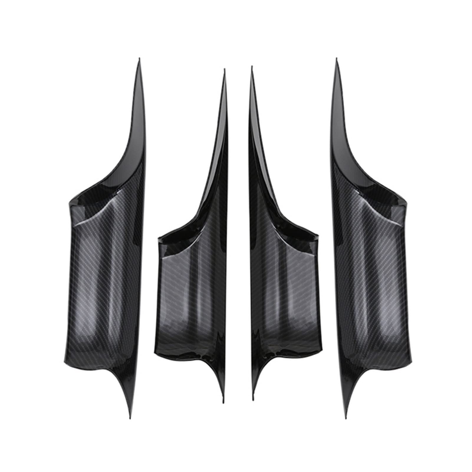 Clynex Autotürgriff-Zugschutzabdeckungsverkleidung, for, for 7er F01 730 740 750 760 2009-2015 Auto-Innentürgriff(4pcs Carbon Texture) von Clynex