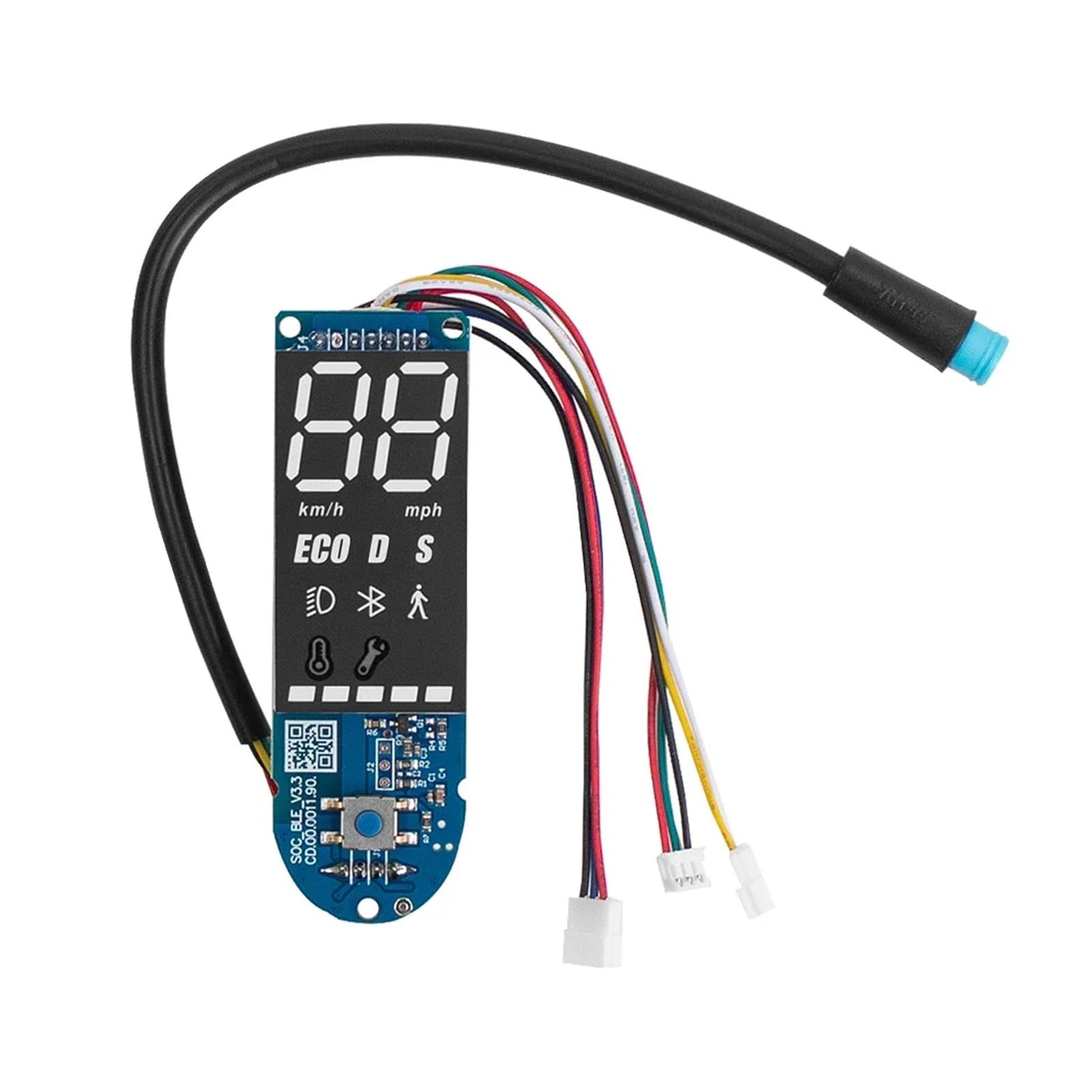 Clynex Bluetooth-Display-Armaturenbrett-Platine, for Ninebot, for F40 F30 F20 F25 Elektroroller KickScooter Armaturenbrett-Abdeckungsteile Elektroroller-Display(Dashboard) von Clynex