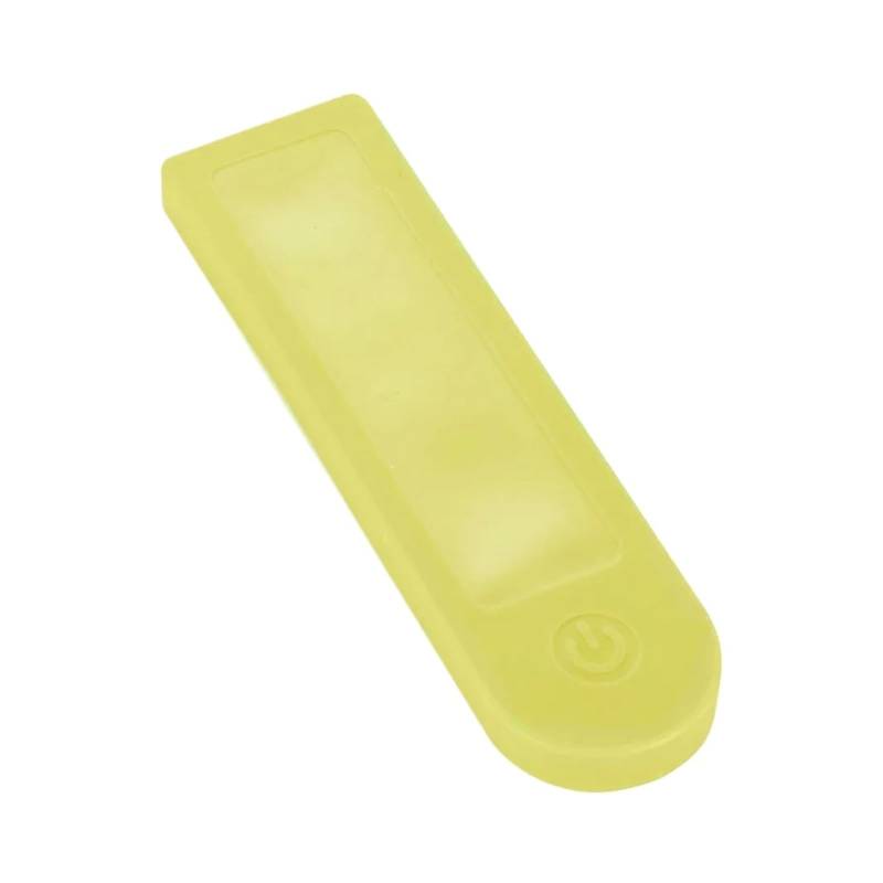 Clynex E-Scooter-Display-Schutzhülle, wasserdichte Armaturenbrett-Silikonhülle, for Xiaomi, for M365 Pro Pro 2 1S Elektroroller-Zubehör Elektroroller-Display(Yellow) von Clynex