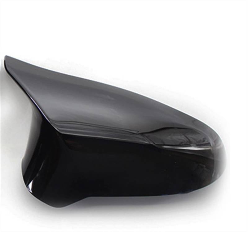 Clynex EIN Paar Kohlefaser-Autotür-Rückspiegel-Abdeckung, Ersatz for Rückspiegelkappe, for, for F80 M3 F82 M4 2015–2018 Auto-Außenspiegelabdeckung(1pc Black Left) von Clynex