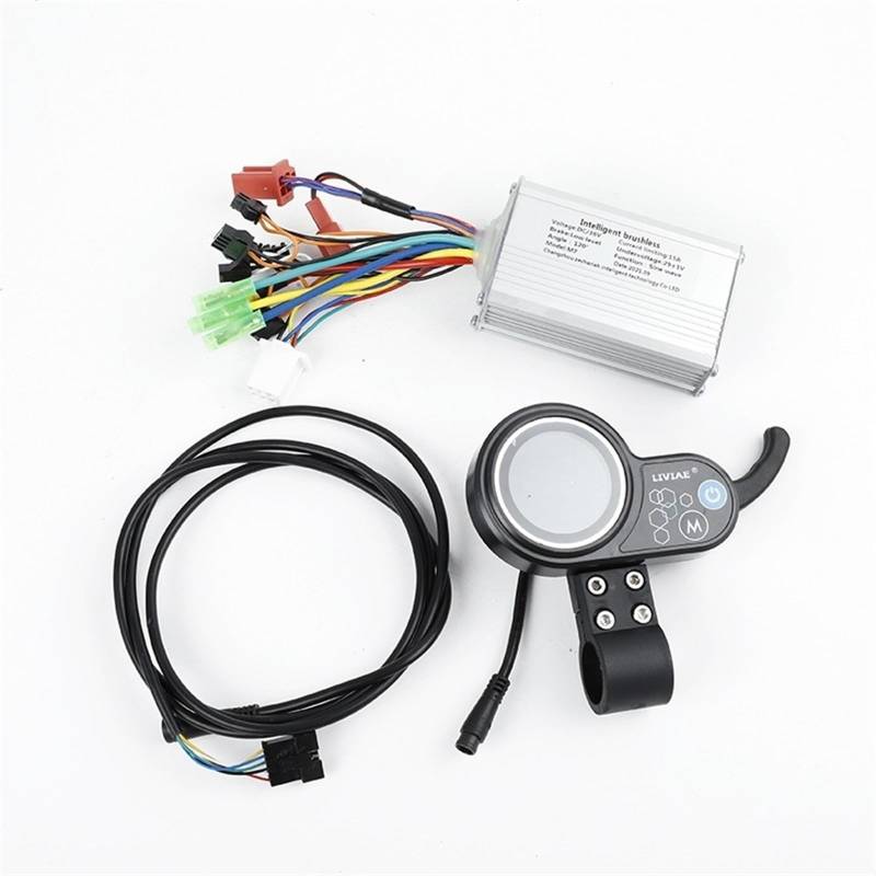 Clynex Elektroroller-Controller + Instrumentendisplay TF-100 NJAX-T JX-168 LIVIAE JH01 Verschiedene Arten von unterstützenden Teilen Elektroroller-Display(L a Set 36V) von Clynex