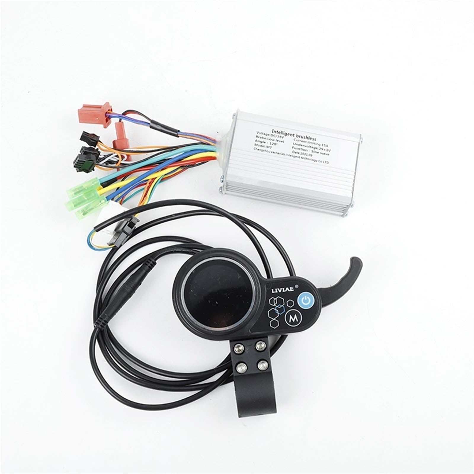 Clynex Elektroroller-Controller + Instrumentendisplay TF-100 NJAX-T JX-168 LIVIAE JH01 Verschiedene Arten von unterstützenden Teilen Elektroroller-Display(L a Set 48V) von Clynex