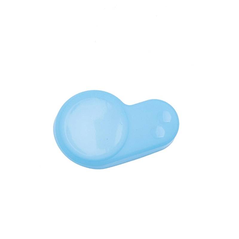 Clynex Elektroroller-Instrumenten-Armaturenbrett-Silikonabdeckung, for Kugoo, M4 Kaboo, LCD-Display, wasserdichte, transparente Schutzkappe Elektroroller-Display(Blue) von Clynex