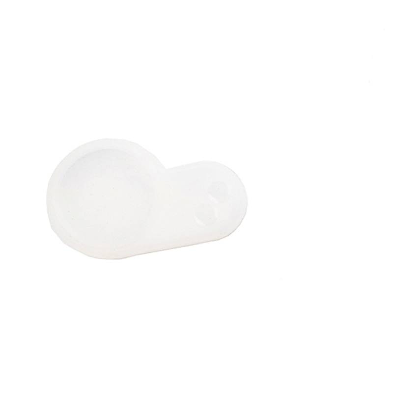Clynex Elektroroller-Instrumenten-Armaturenbrett-Silikonabdeckung, for Kugoo, M4 Kaboo, LCD-Display, wasserdichte, transparente Schutzkappe Elektroroller-Display(White) von Clynex