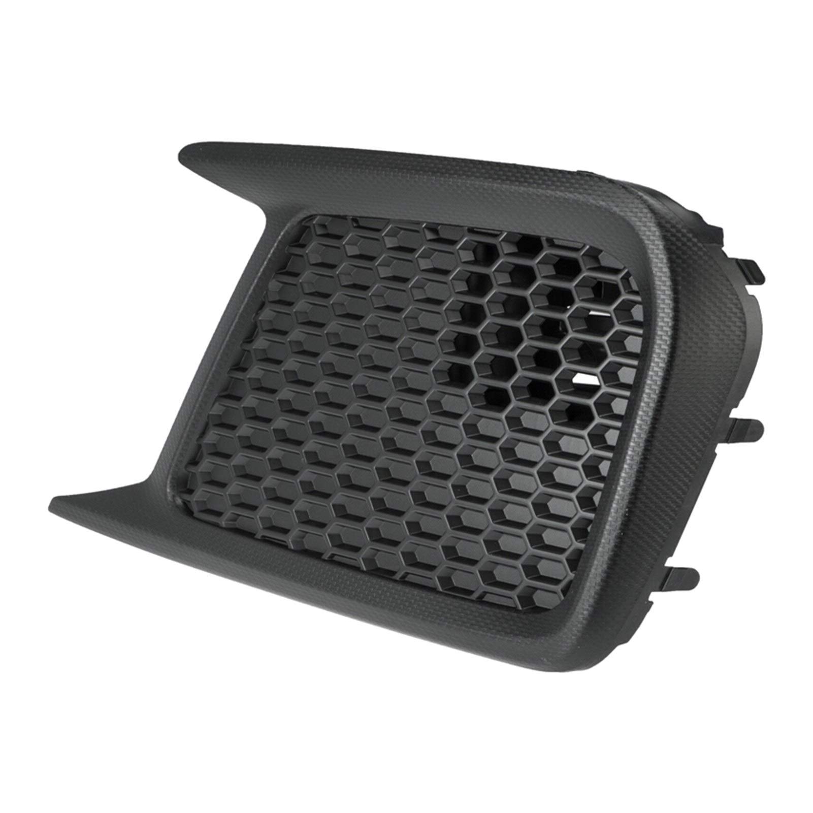 Clynex Frontstoßstange Nebelscheinwerfer Blende Kühlergrill Abdeckung, for Subaru, WRX Sti 2018-2020 57731VA410 57731VA400 Auto-Stoßstangenhalterung(Black Left Light) von Clynex