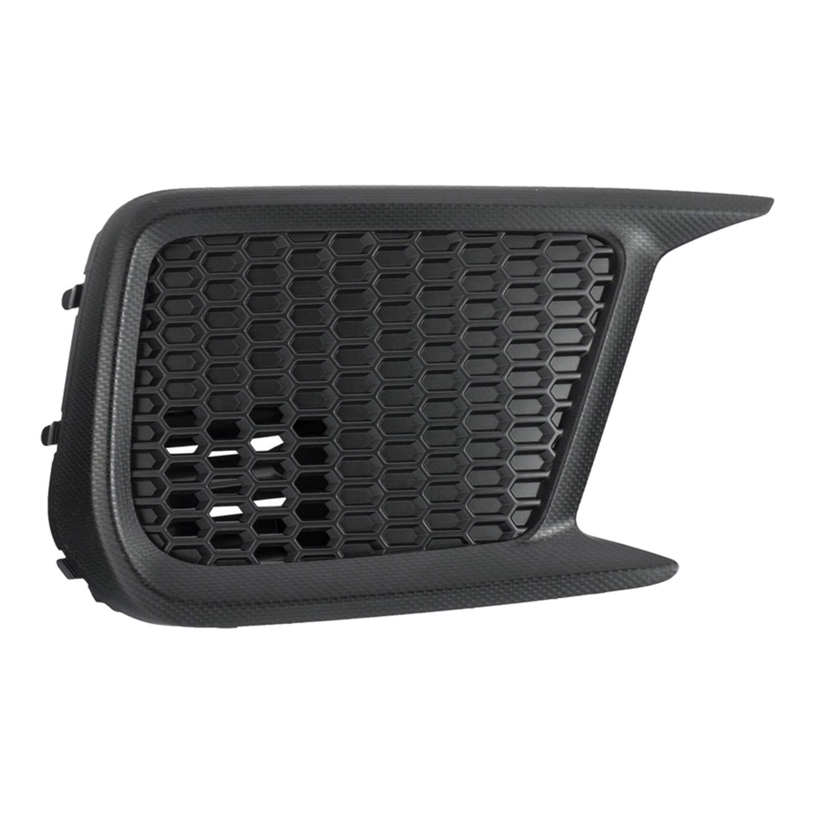 Clynex Frontstoßstange Nebelscheinwerfer Blende Kühlergrill Abdeckung, for Subaru, WRX Sti 2018-2020 57731VA410 57731VA400 Auto-Stoßstangenhalterung(Black Right Light) von Clynex