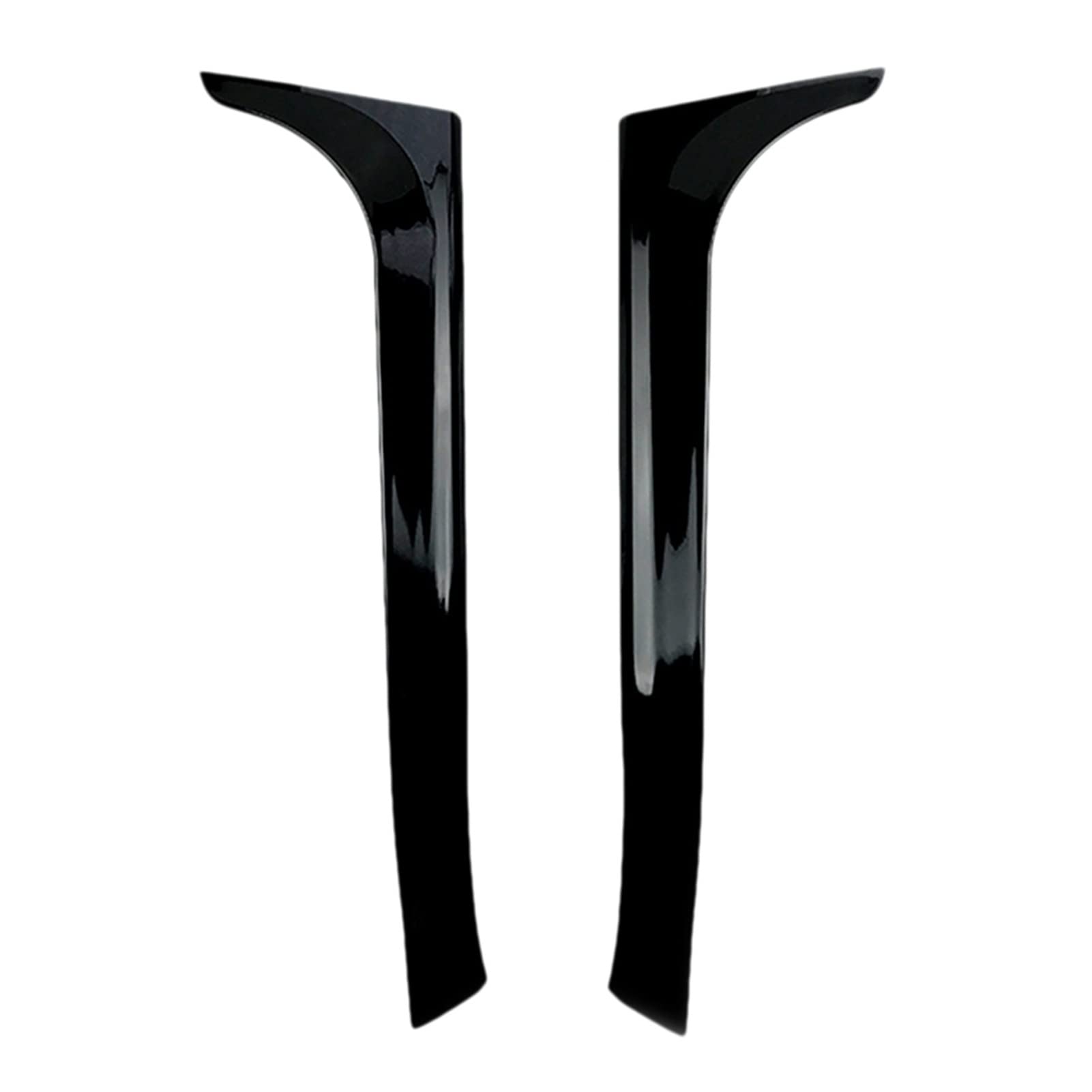 Clynex Glänzende Schwarze Heckscheiben-Seitenflügel-Dachspoiler-Splitter-Aufkleber-Zierabdeckung, for Golf 6, for MK6 Clynex Glänzende Schwarze Heckscheiben-Seitenflügel-Dachspoiler-Splitter-Aufkleber-Zierabdeckung, for Golf 6, for MK6 von Clynex