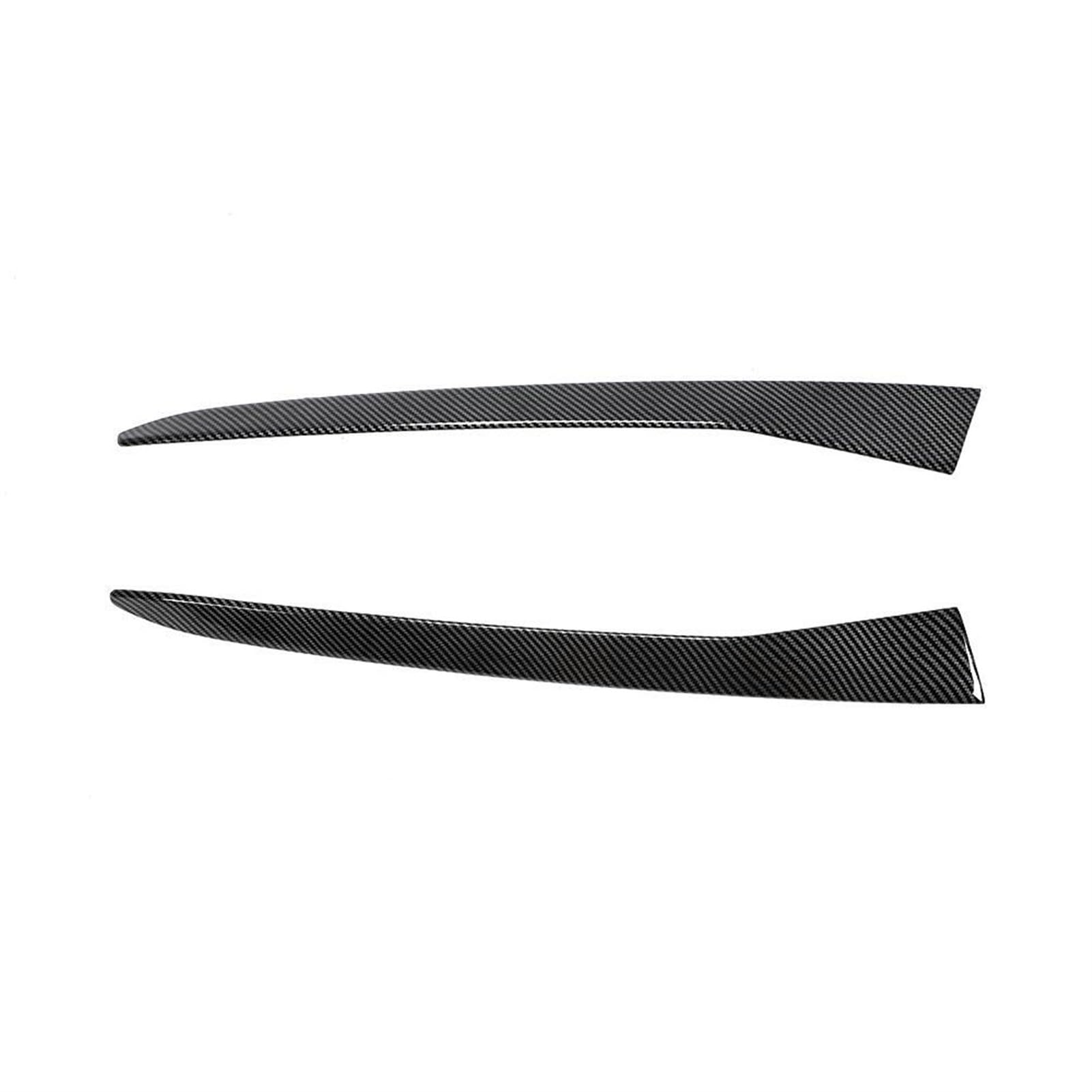 Clynex Heckspoilerflügel Seitenaufkleber Verkleidungsabdeckung, for X4 G02 2019 2020 Autorückseite Heckscheibendekoration Glanzschwarz/Carbon-Look(Carbon Look) von Clynex