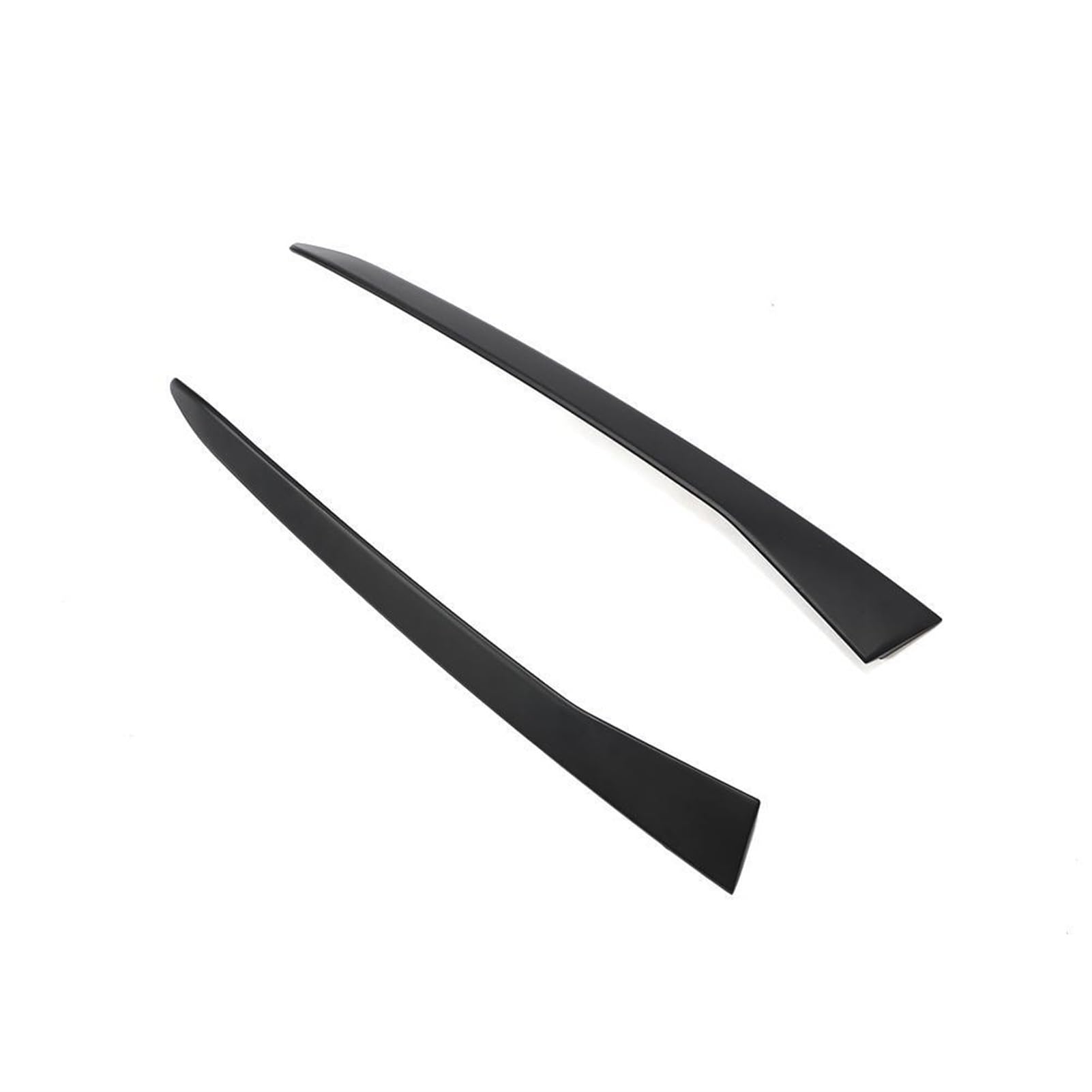 Clynex Heckspoilerflügel Seitenaufkleber Verkleidungsabdeckung, for X4 G02 2019 2020 Autorückseite Heckscheibendekoration Glanzschwarz/Carbon-Look(Matte Black) von Clynex