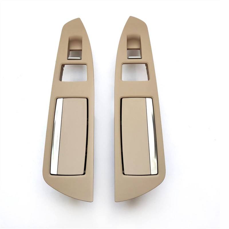 Clynex Innentür-Armlehnen-Fensterschalter-Panel Aschenbecher-Aufbewahrungskoffer-Baugruppe for die hintere Tür, for, for 7er F01 F02 730 735 740 745 750 760 Auto-Innentürgriff(New Beige Set) von Clynex