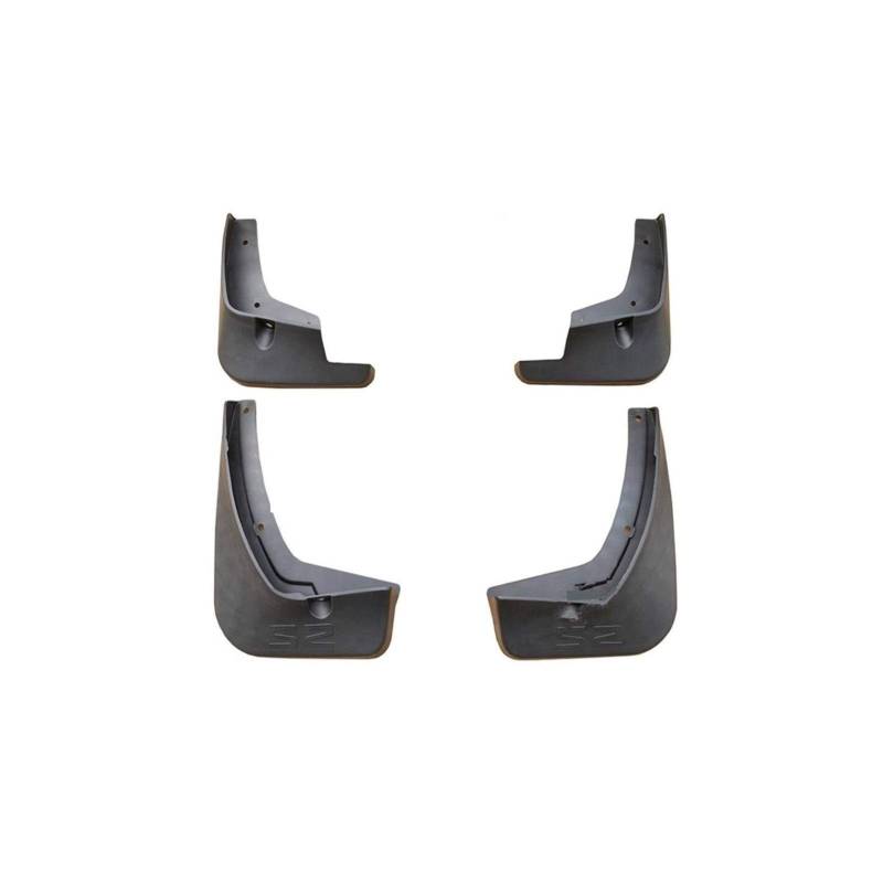 Clynex JAC Refine S2 2015-2018, Schmutzfänger-Spritzschutz for vorne und hinten, Befestigungsschrauben Auto-Schmutzfänger von Clynex