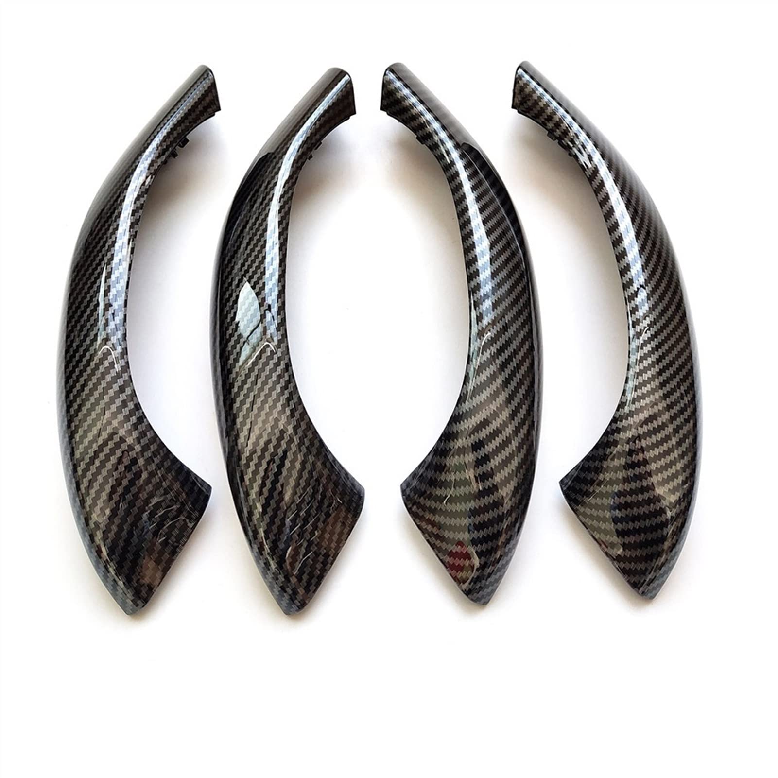Clynex Kohlefaser-Innentürgriff-Außenabdeckungsverkleidungsersatz, for, for X1 X2 F48 F49 F39 2016-2020 Auto-Innentürgriff(CarbonFiber 4PCS) von Clynex
