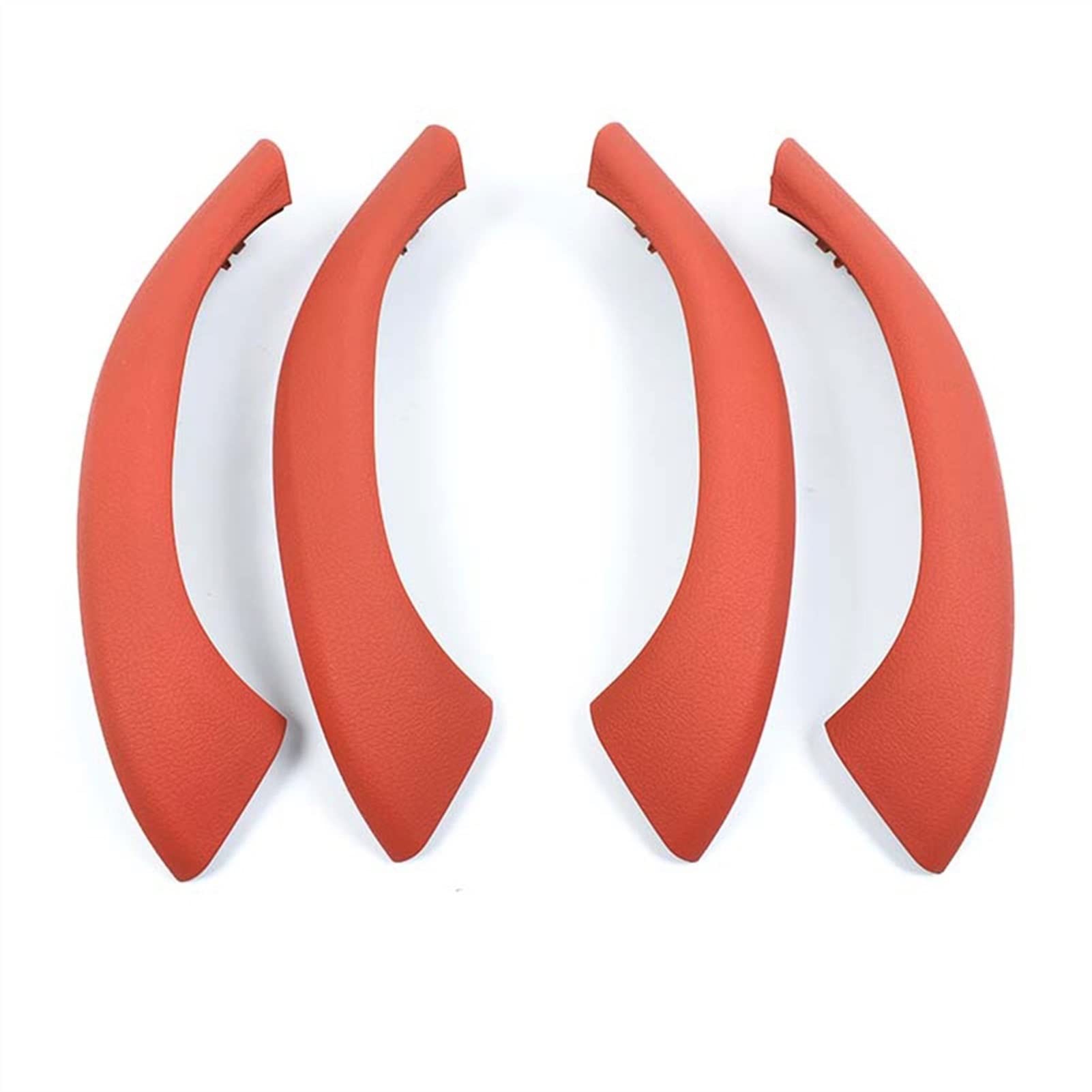 Clynex Kohlefaser-Innentürgriff-Außenabdeckungsverkleidungsersatz, for, for X1 X2 F48 F49 F39 2016-2020 Auto-Innentürgriff(Red 4PCS Set) von Clynex