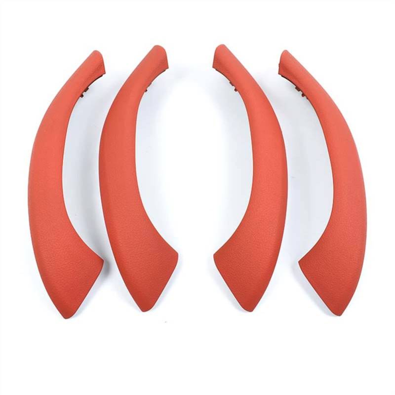 Clynex Kohlefaser-Innentürgriff-Außenabdeckungsverkleidungsersatz, for, for X1 X2 F48 F49 F39 2016-2020 Auto-Innentürgriff(Red 4PCS Set) von Clynex