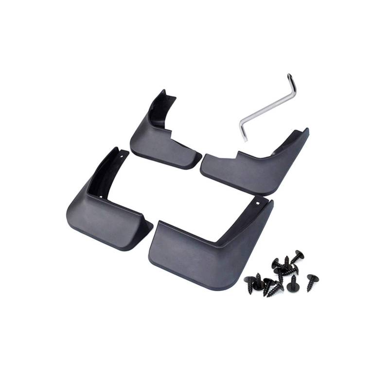 Clynex Kotflügel vorn und hinten, for VW, for Touran, for Caddy, 2004-2010 Spritzschutz Auto-Schmutzfänger von Clynex