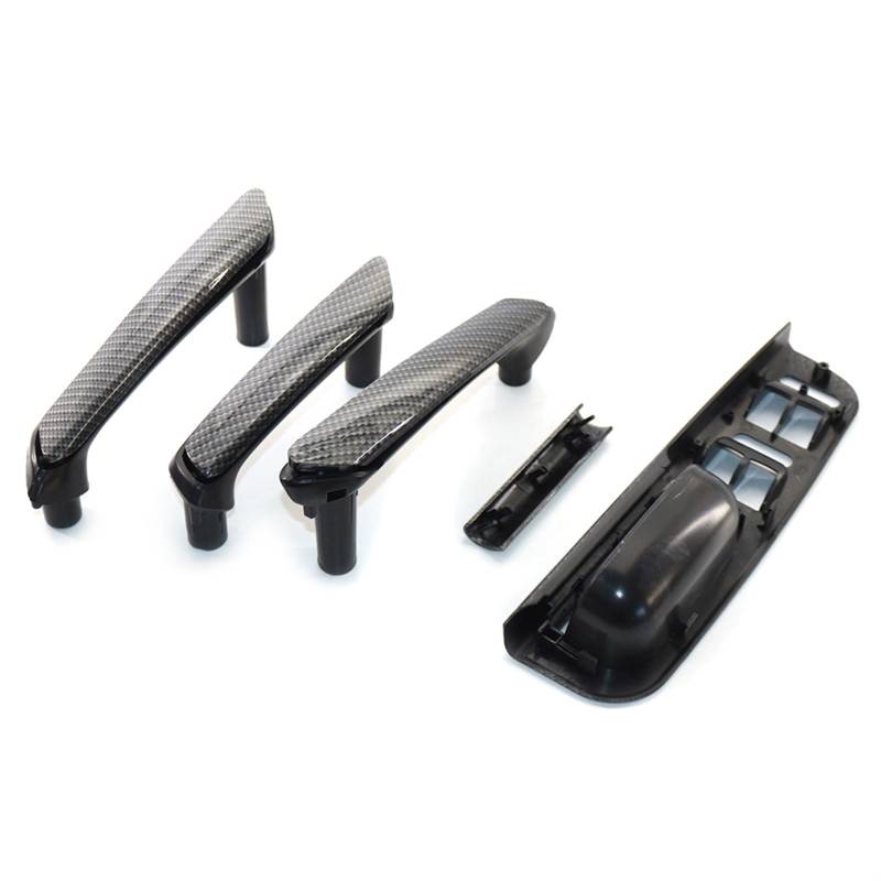 Clynex LHD-Car-Carbon-Faser-Stil Türgriff-Haltegriffschalter-Blendenabdeckung, for VW, for Passat B5.5 1998 1999 2000 2001 2002 2003 2004 2005 Auto-Innentürgriff von Clynex