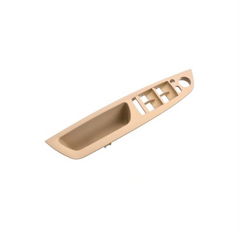Clynex LHD Innentürgriff Innenverkleidung Pull Trim Cover Beige Schwarz Grau Armlehne Auto Fahrersitz Links vorne, for, for E70 E71 X5 X6 Auto-Innentürgriff(E70-Z-Beige) von Clynex