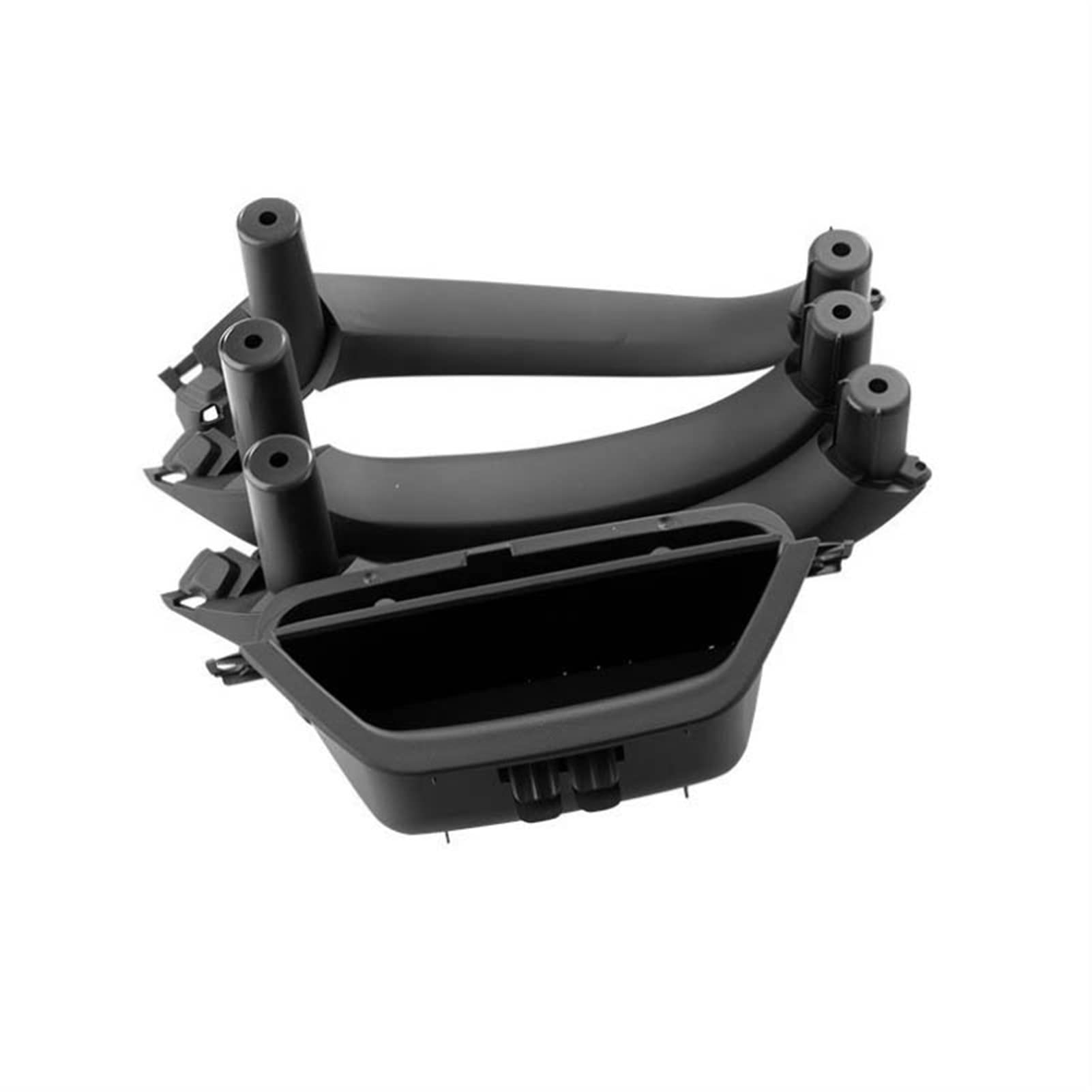 Clynex LHD RHD Beige Schwarz Auto Links Rechts Innentürgriff Innentürverkleidung Griff Zugverkleidungsabdeckung, for, for X3 X4 F25 F26 2010-2017 Auto-Innentürgriff(Black) von Clynex