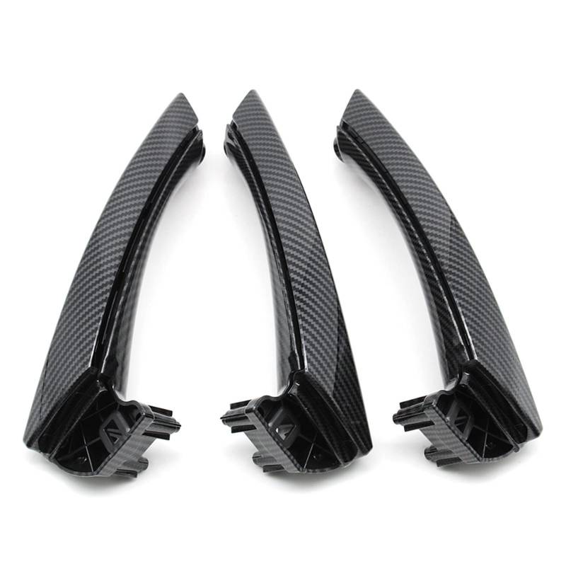 Clynex LHD RHD Beige Schwarz Grau Innentürgriff-Set Ersatz, for, for 3er E90 E91 E92 316 318 320 325 328i 2004–2012 Auto-Innentürgriff(LHD Set Carbon Fiber) von Clynex