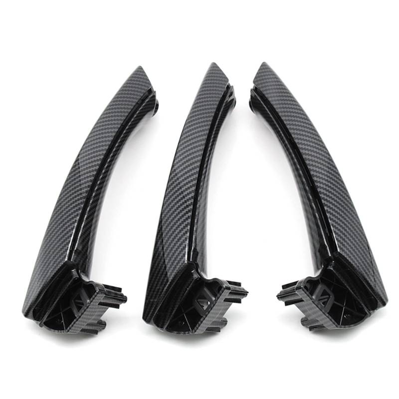 Clynex LHD RHD Beige Schwarz Grau Innentürgriff-Set Ersatz, for, for 3er E90 E91 E92 316 318 320 325 328i 2004–2012 Auto-Innentürgriff(RHD Set Carbon Fiber) von Clynex