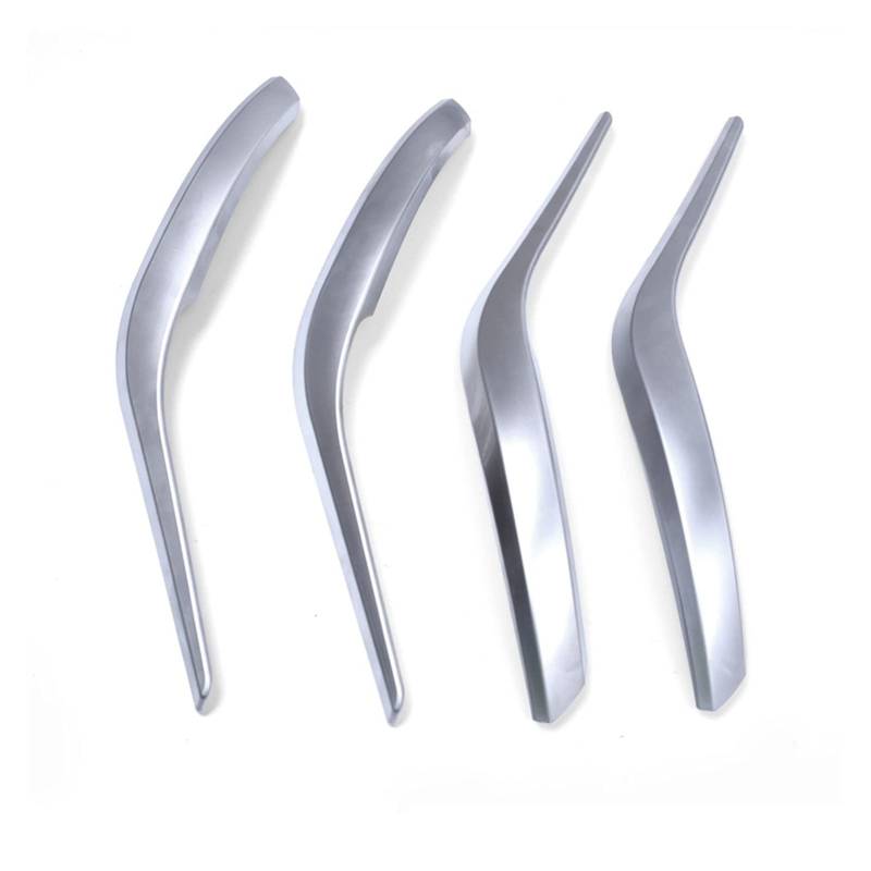 Clynex LHD RHD Carbon Fiber Innentürgriffabdeckung Ersatz-Ziersatz, for, for X1 E84 2010-2016 Auto-Innentürgriff(Silver Set) von Clynex