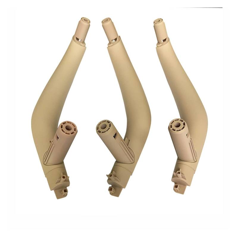 Clynex LHD RHD Carbon Fiber Innenverkleidung des Beifahrertürgriffs, Ersatz for, for X5 X6 F15 F16 2014-2018 Auto-Innentürgriff(LHD Beige) von Clynex