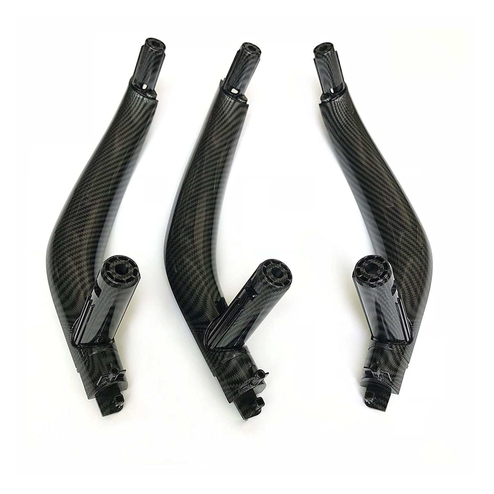 Clynex LHD RHD Carbon Fiber Innenverkleidung des Beifahrertürgriffs, Ersatz for, for X5 X6 F15 F16 2014-2018 Auto-Innentürgriff(RHD Carbon Fiber) von Clynex