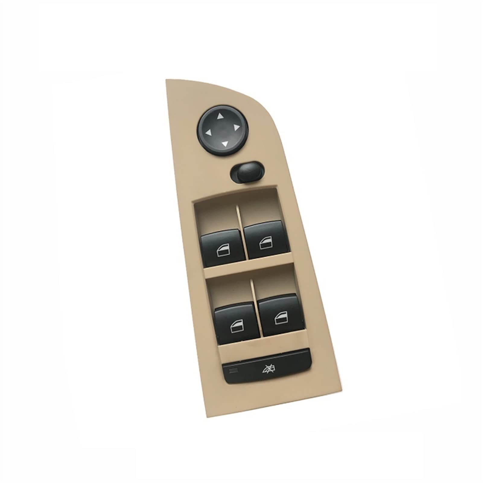 Clynex LHD RHD Innentür-Fensterheber-Schalterregler mit äußerer Abdeckplatte, 4-teiliges Set, for, for 3er E90 316 318 320 325 328i Auto-Innentürgriff(LHD Model B Beige) von Clynex