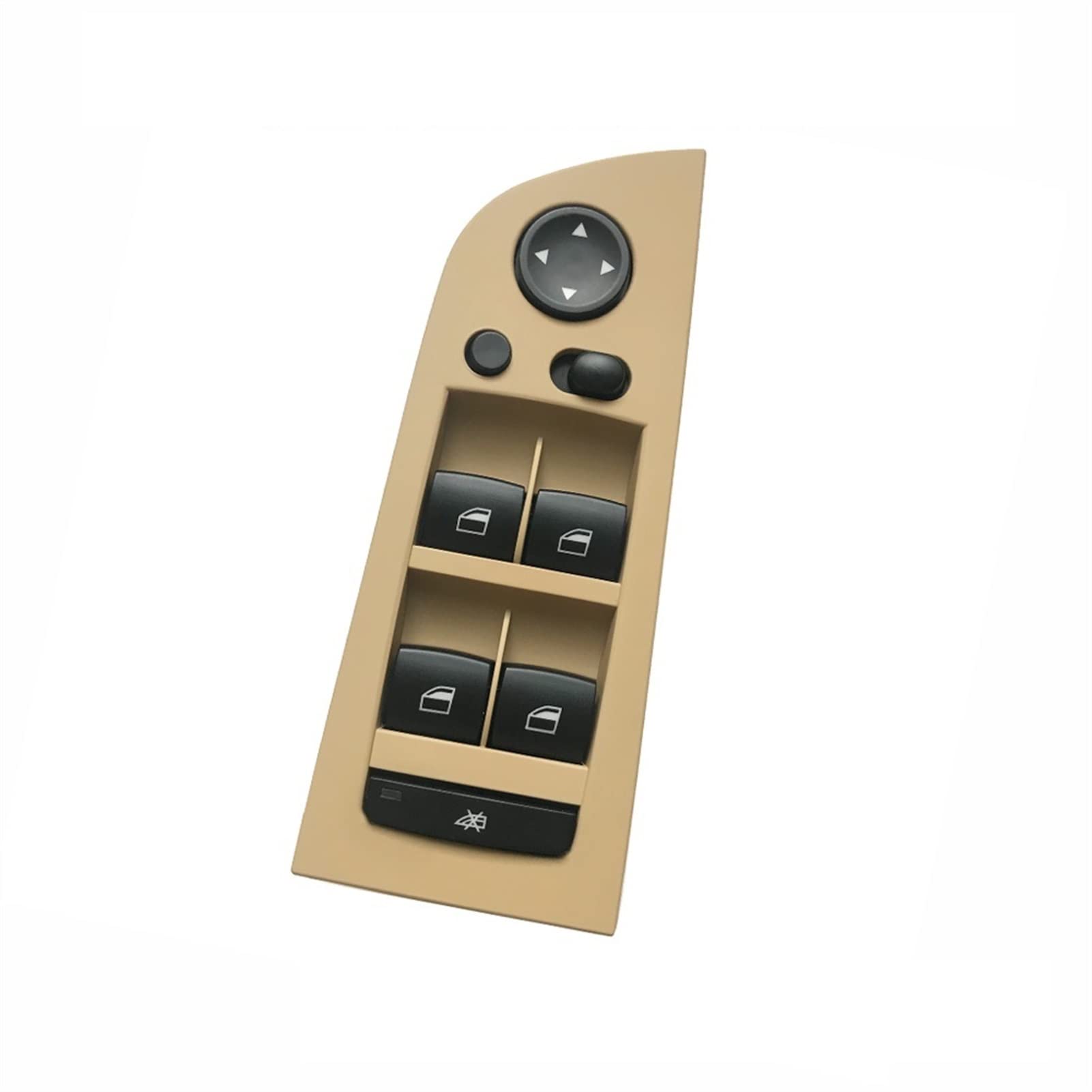 Clynex LHD RHD Innentür-Fensterheber-Schalterregler mit äußerer Abdeckplatte, 4-teiliges Set, for, for 3er E90 316 318 320 325 328i Auto-Innentürgriff(RHD Model A Beige) von Clynex