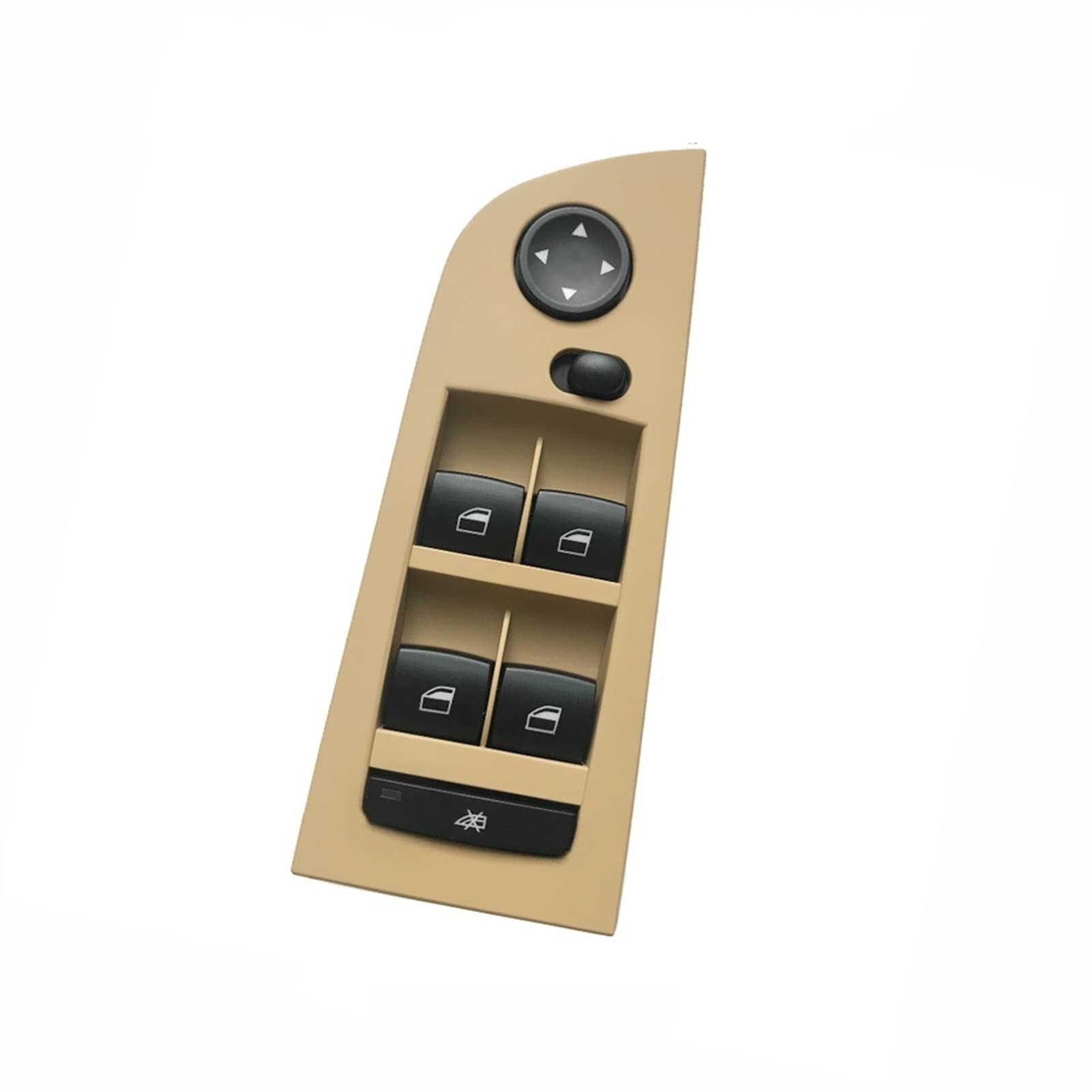 Clynex LHD RHD Innentür-Fensterheber-Schalterregler mit äußerer Abdeckplatte, 4-teiliges Set, for, for 3er E90 316 318 320 325 328i Auto-Innentürgriff(RHD Model B Beige) von Clynex