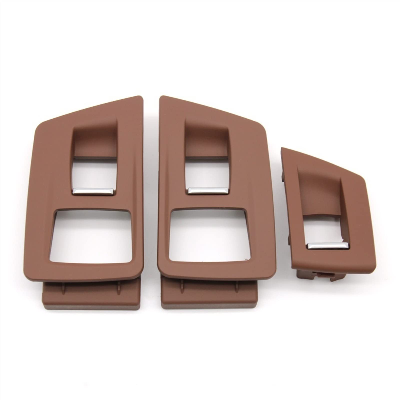Clynex LHD RHD Innenverkleidung for Fensterheber-Einstellschalter der Beifahrertür, for, for 5er F10 F11 F18 520i 523i 525i 528i 535i Auto-Innentürgriff(LHD Brown) von Clynex