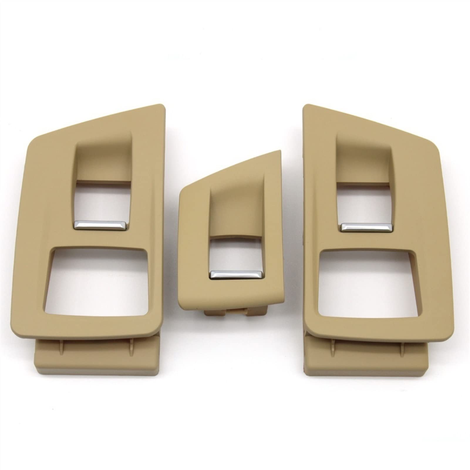 Clynex LHD RHD Innenverkleidung for Fensterheber-Einstellschalter der Beifahrertür, for, for 5er F10 F11 F18 520i 523i 525i 528i 535i Auto-Innentürgriff(RHD Beige) von Clynex
