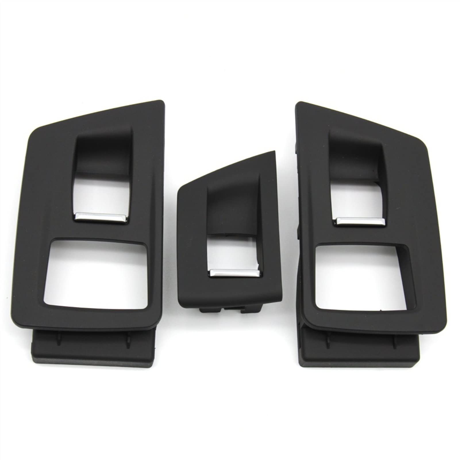 Clynex LHD RHD Innenverkleidung for Fensterheber-Einstellschalter der Beifahrertür, for, for 5er F10 F11 F18 520i 523i 525i 528i 535i Auto-Innentürgriff(RHD Black) von Clynex