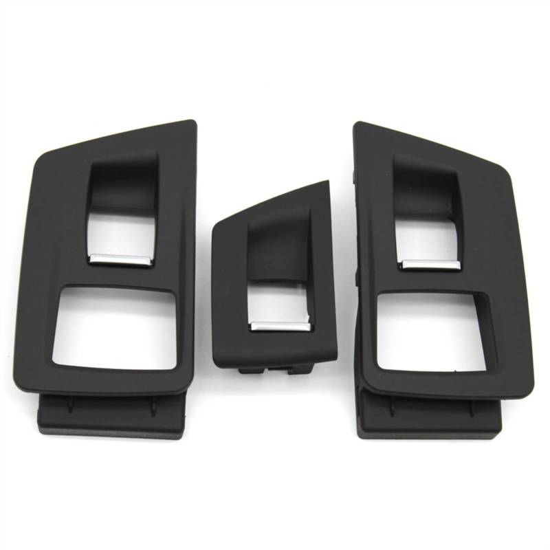 Clynex LHD RHD Innenverkleidung for Fensterheber-Einstellschalter der Beifahrertür, for, for 5er F10 F11 F18 520i 523i 525i 528i 535i Auto-Innentürgriff(RHD Black) von Clynex