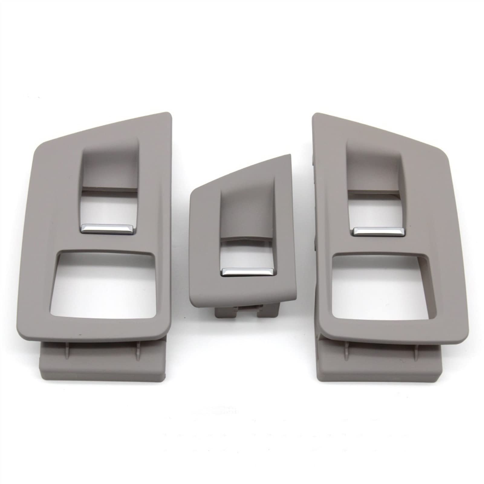 Clynex LHD RHD Innenverkleidung for Fensterheber-Einstellschalter der Beifahrertür, for, for 5er F10 F11 F18 520i 523i 525i 528i 535i Auto-Innentürgriff(RHD Gray) von Clynex