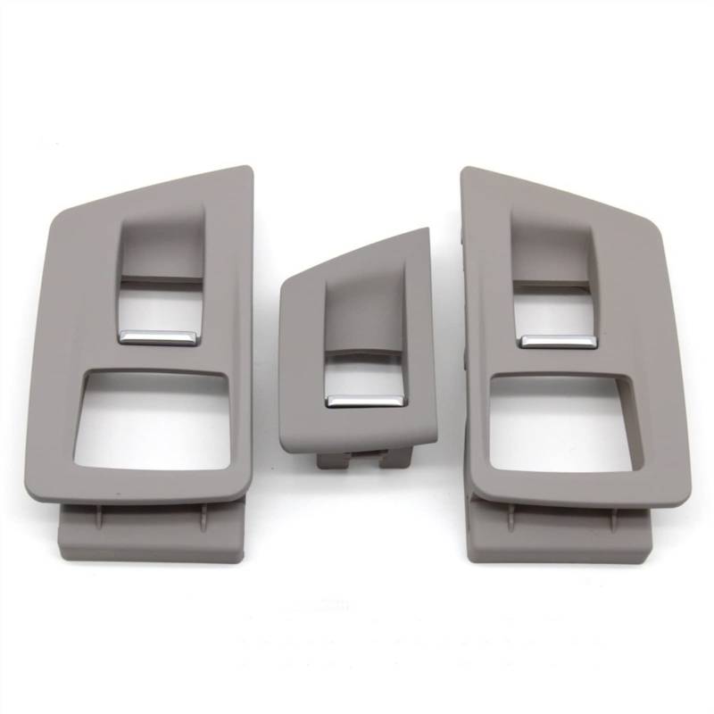 Clynex LHD RHD Innenverkleidung for Fensterheber-Einstellschalter der Beifahrertür, for, for 5er F10 F11 F18 520i 523i 525i 528i 535i Auto-Innentürgriff(RHD Gray) von Clynex