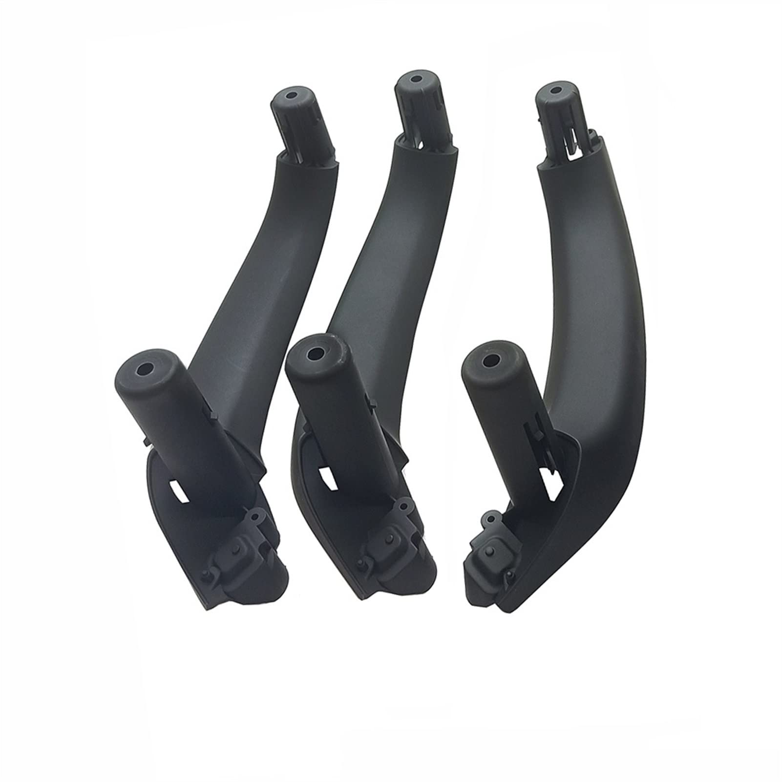Clynex LHD RHD Links Rechts Innentür Armlehne Panel Türgriff Set, for X3 X4 F25 F26 2010-2016 Auto-Innentürgriff(RHD 3PCS Black) von Clynex
