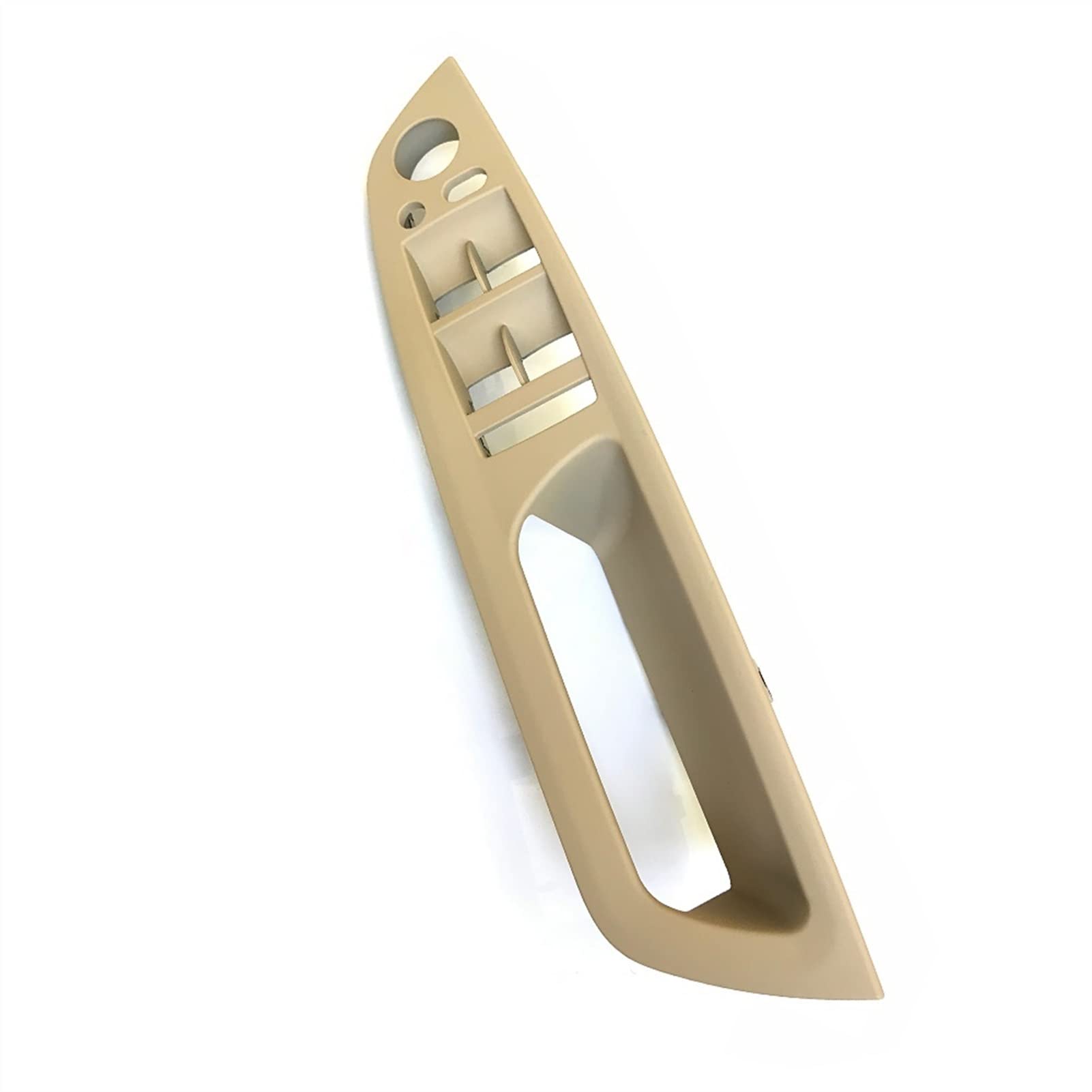 Clynex LHD RHD Verbesserte Innentür-Armlehnen-Fensterheberschalter-Panel-Abdeckung, for, for X5 X6 E70 E71 E72 2007–2013 Auto-Innentürgriff(Beige Front Right) von Clynex