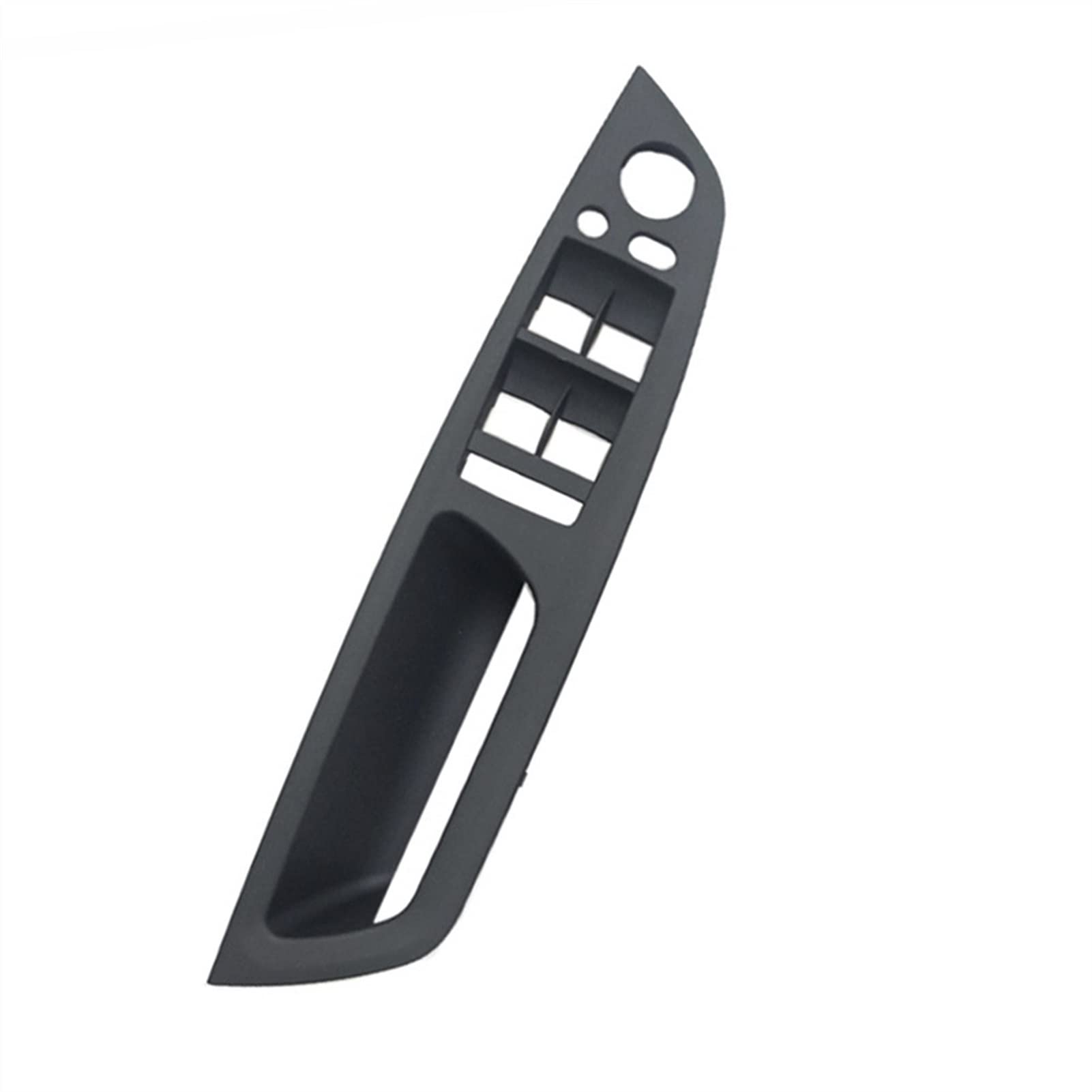 Clynex LHD RHD Verbesserte Innentür-Armlehnen-Fensterheberschalter-Panel-Abdeckung, for, for X5 X6 E70 E71 E72 2007–2013 Auto-Innentürgriff(Black Front Left) von Clynex